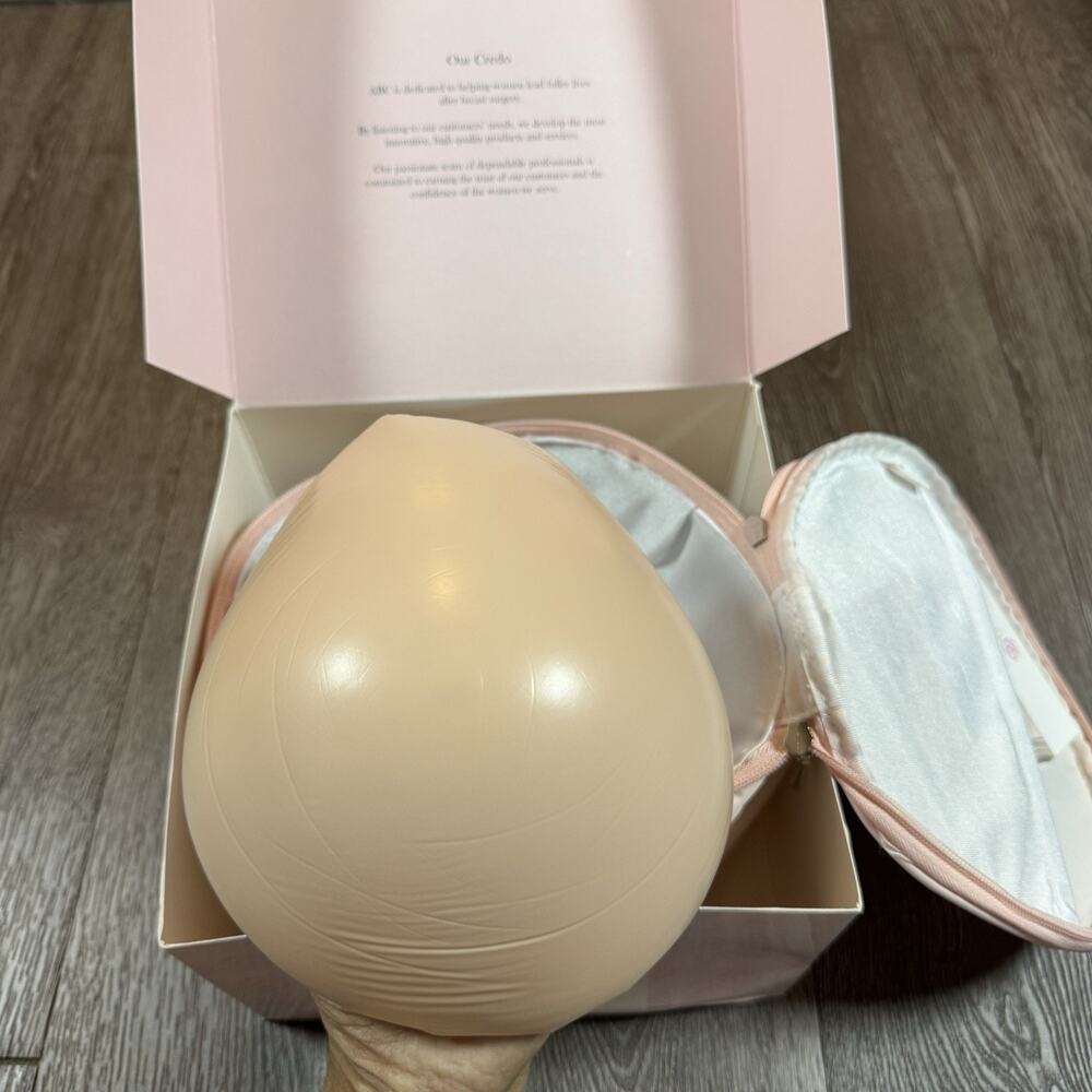 ABC 1032 Breast Oval Lightweight Mastectomy Prosthesis - Size 10